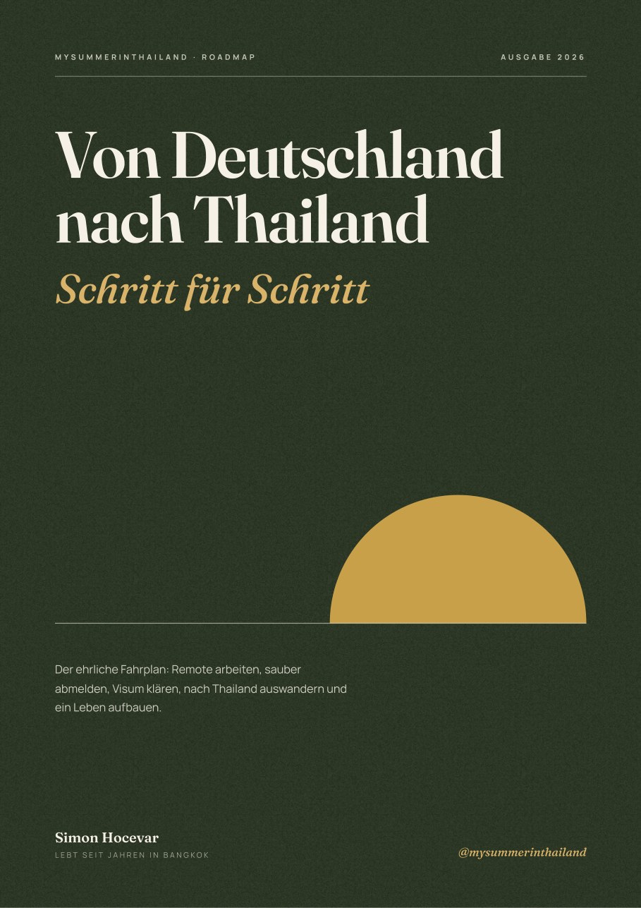 Cover des Guides: Von Deutschland nach Thailand, Schritt für Schritt
